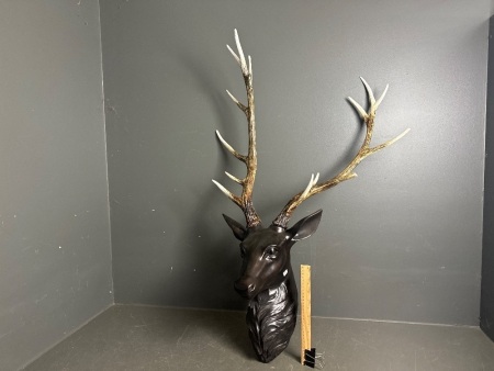 Resin Deer with Antlers