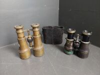 2 Pair of Antique Binoculars - 2