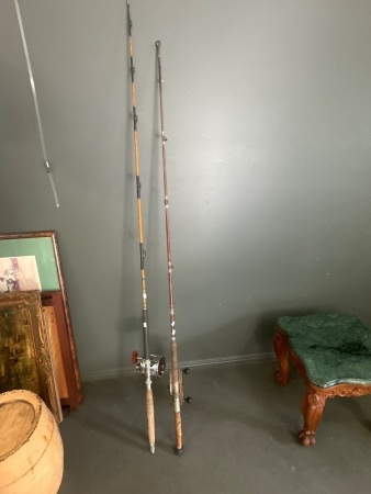 Two Beach Fishing Rods