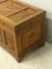 Large Carved Camphorwood Chest - 2