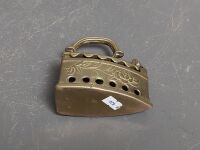 Miniture Antique Brass Iron Rare to find  - 6