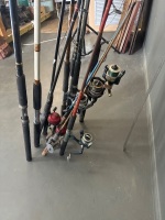 Large Selection of Various Fishing Rods - 4