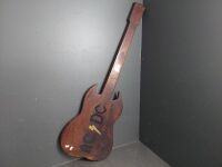 Hand Made Wooden Display Guitar ACDC  - 2