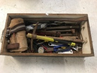 Box Lot of Assorted Tools