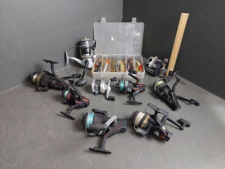 Large Selection of Fishing Reels