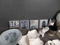 Large White Ceramics Decorator Lot - 2