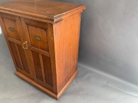 Early 20th Century German Selecta Sewing Machine in Nice Mahogany Cabinet - 5