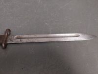 Turkish bayonet/dagger with Otterman script  - 9 1/2in blade - possibly early 1900s - 6