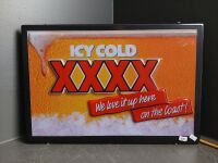 XXXX Icy Cold Back Lit Sign - 2