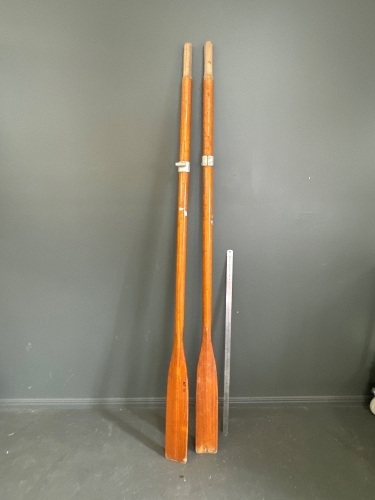 Pair of Wooden Oars