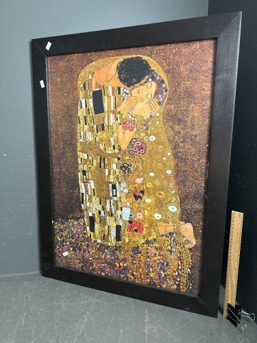 Gustav Klimt Goebel Print - The Kiss