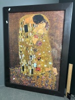 Gustav Klimt Goebel Print - The Kiss - 2