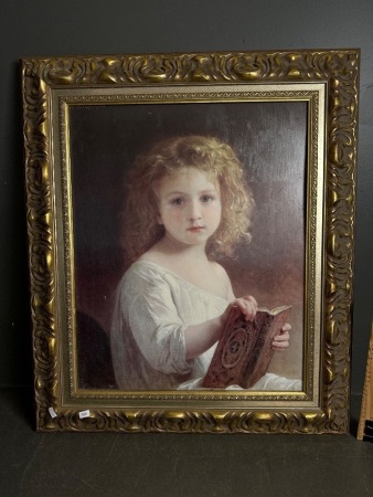 William-Adolphe Bouruereau Print - The Story Book