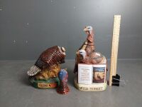 2 Collectable Wild Turkey Bottles