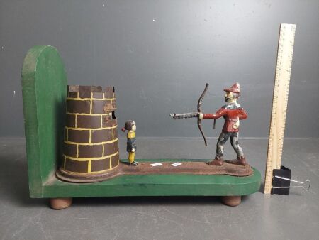 Vintage William Tell Money Box