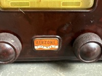 Antique Airzone 458 Cub Bakelite Radio C. 1930s - 2