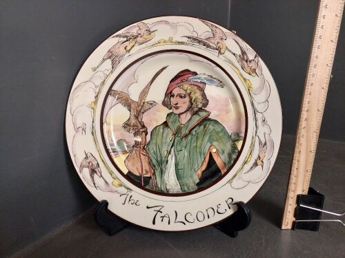 Royal Doulton Wall Plate The Falconer D6279