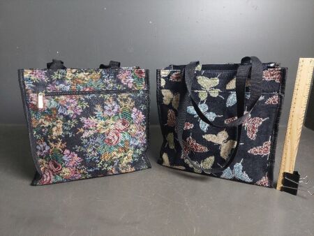 2 Tapestry Travel Bags unused