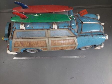 The Woody Cooler - Vintage Car Esky