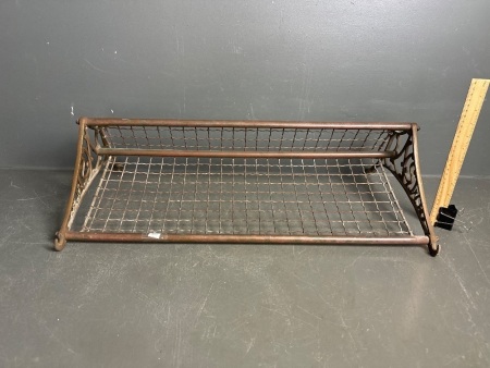 Brass (repo) NSW Railway luggage rack