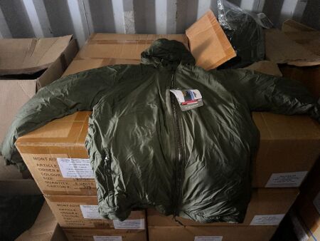 Pallet of Mont Khaki Green Extreme Cold Weather Jackets