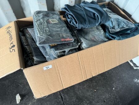 Mixed Lot of Bisley, King Gee Work Shirts and DNC PD Trousers