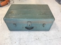 Vintage Large Aluminium Flying Trunk