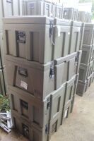 Transit Cases 900 x 550 x 380 with top tray - Lot of 4 - (Bidding on a single item X the Money - QTY CHOICE)