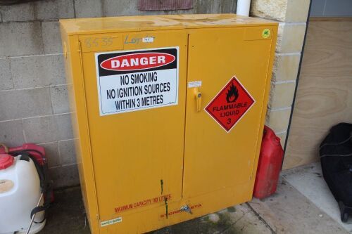 Yellow Gas Storage Unit