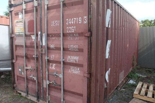 20 Foot Shipping Container