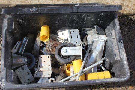 Box of Castors, Hinges Etc