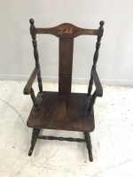 Child’s Timber Rocking Chair