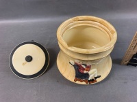 Vintage Royal Winton Tobacco Jar - 4