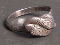 Silver Serpant Snake Ring - 925 - 2