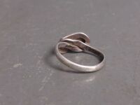 Silver Serpant Snake Ring - 925 - 4