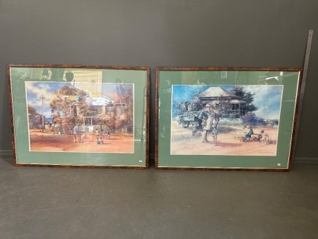 2 Large d"Arcy W Doyle Prints