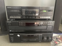 Kenwood Sound System Amplifier, CD Player & Tape Player & Panasonic - 2