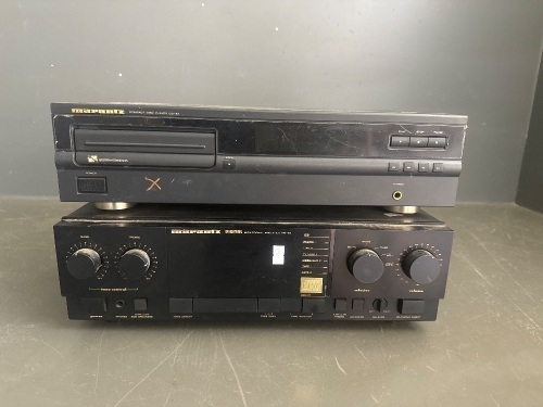 Marantz Amplifier & CD Player