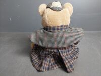 Sherlock Holmes Plush Bear with Adjustable Arms and Legs - 3