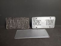 2 x New York Number Plates - 1 x Easternats Blank Number Plate - 5