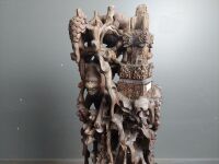 Indonesian Wooden Carved Statue - 3