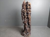 Indonesian Wooden Carved Statue - 4