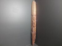 1 x Indonesian Female Carving - 1 x New Guinea Carving - 4