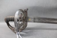 Antique 1890 British Rifles Regiment Sword. Proofed in London - 2