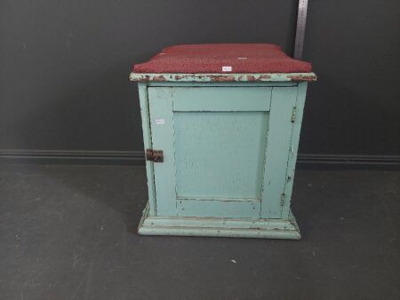 Vintage Wooden Commode Box