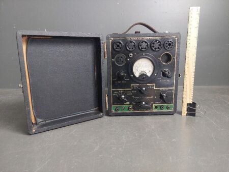 The Paton Elec. Instr Co Sydney 1940s/50s Vintage Valve Tester