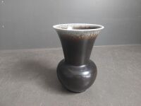 Unusual English Vase with Mottled Glaze C. 1930s - 4