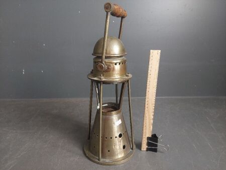 Rare Brass Marine Lamp