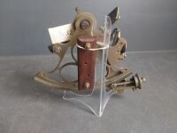 Brass Maritime Sextant Marked Smith & Son London - 4