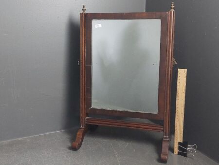 Georgian Mahogany Toiltet Mirror Circa 1810